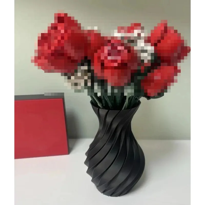 3D Printing Lego Bricks - قطعة واحدة من مزهرية لتنسيق باقة