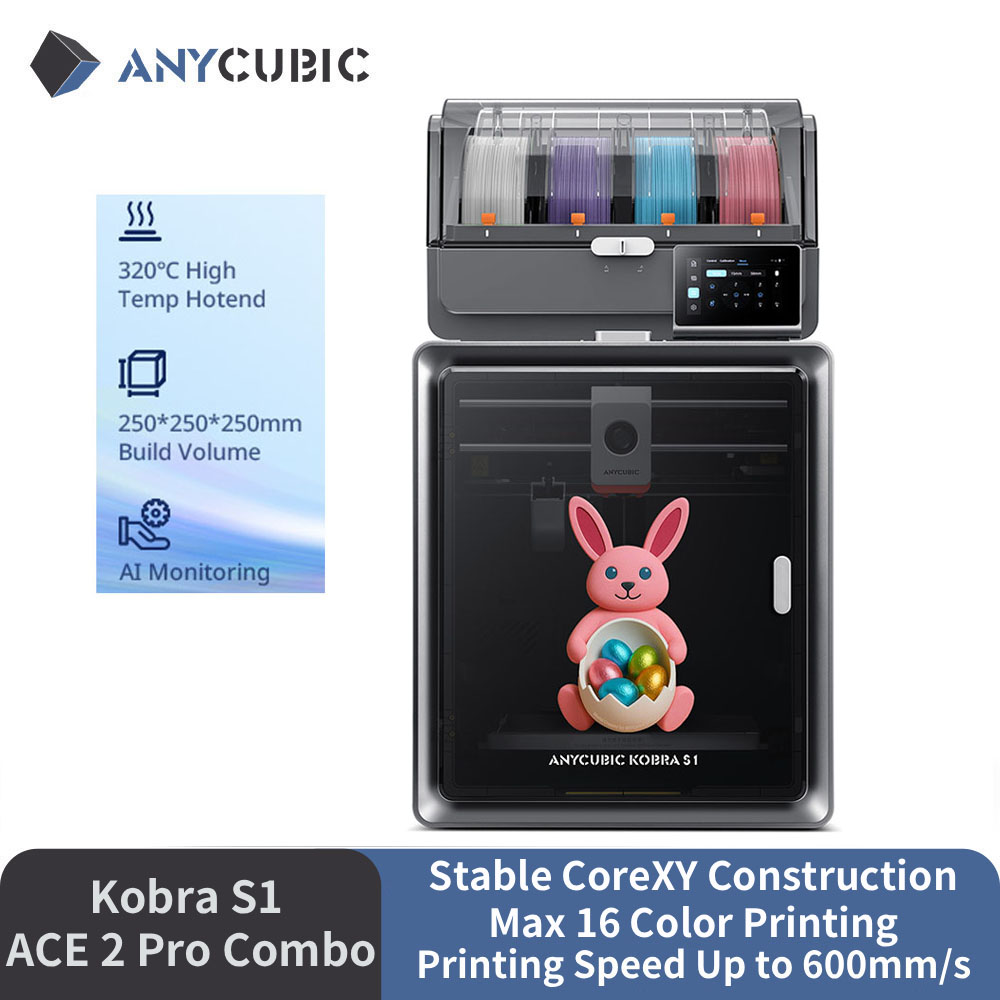 3D Printing Online Service - طابعة ثلاثية الأبعاد Anycubic Kobra S1