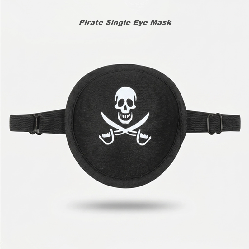 3D Printing Mask - قناع عين ثلاثي الأبعاد بتصميم القراصنة،
