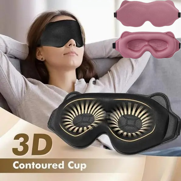 قناع نوم ثلاثي الأبعاد لحجب ال - مراجعة 3D Printing Mask وسعره