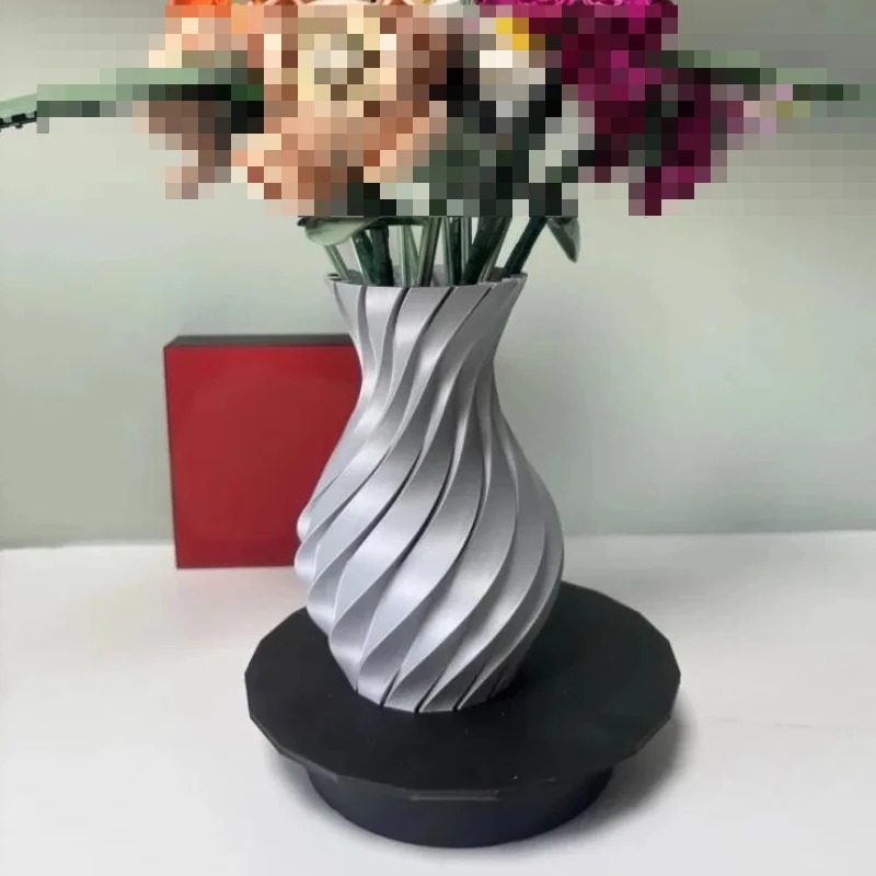 قطعة واحدة من مزهرية لتنسيق با - مراجعة 3D Printing Lego Bricks وسعره