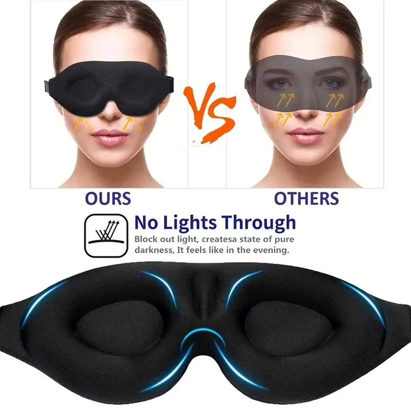 1/2/3 قطع، قناع نوم ثلاثي الأب - مراجعة 3D Printing Mask وسعره