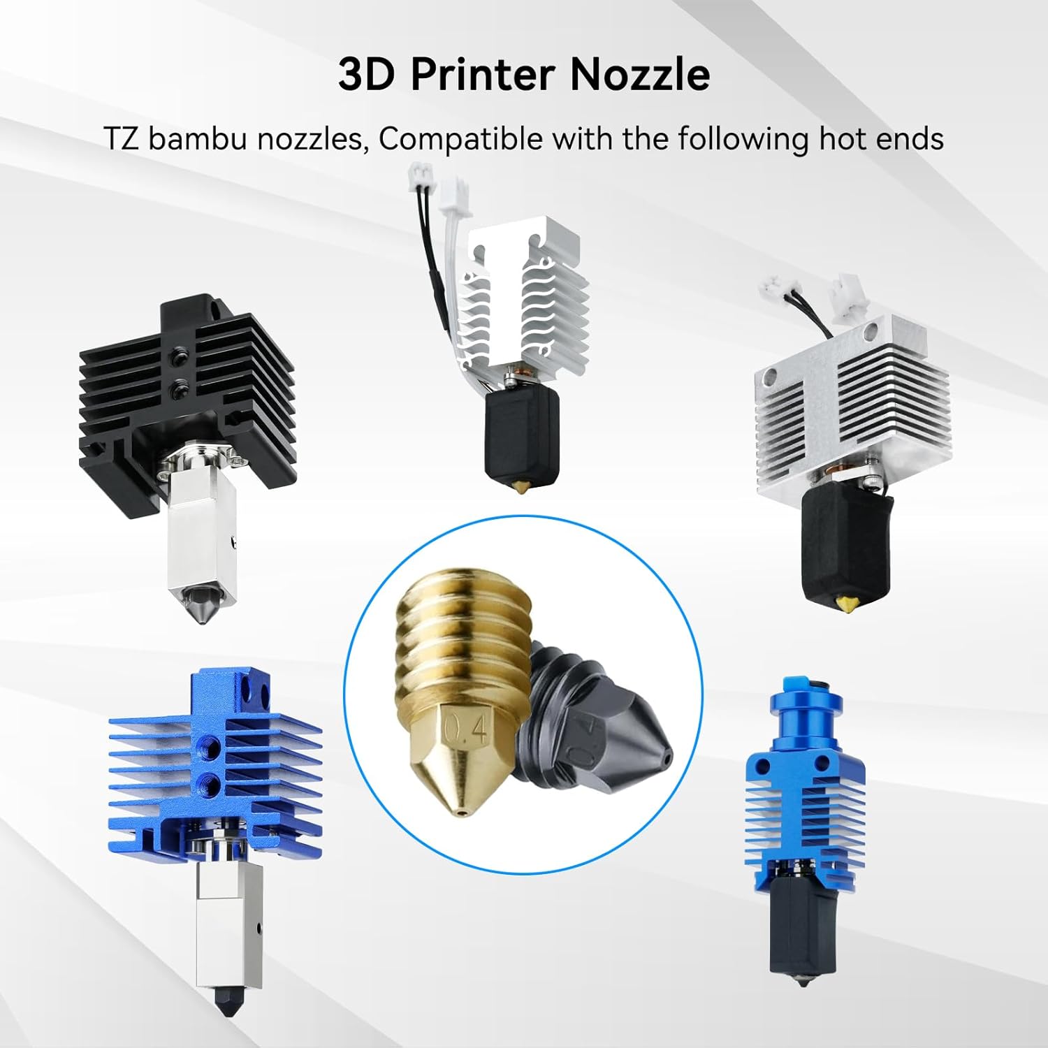 فوهة نحاسية من الفولاذ المقسى  - مراجعة 3D Printing Bambu Lab وسعره