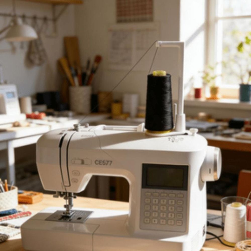 حامل خيوط ماكينة الخياطة مطبوع - مراجعة 3D Printing Guide وسعره