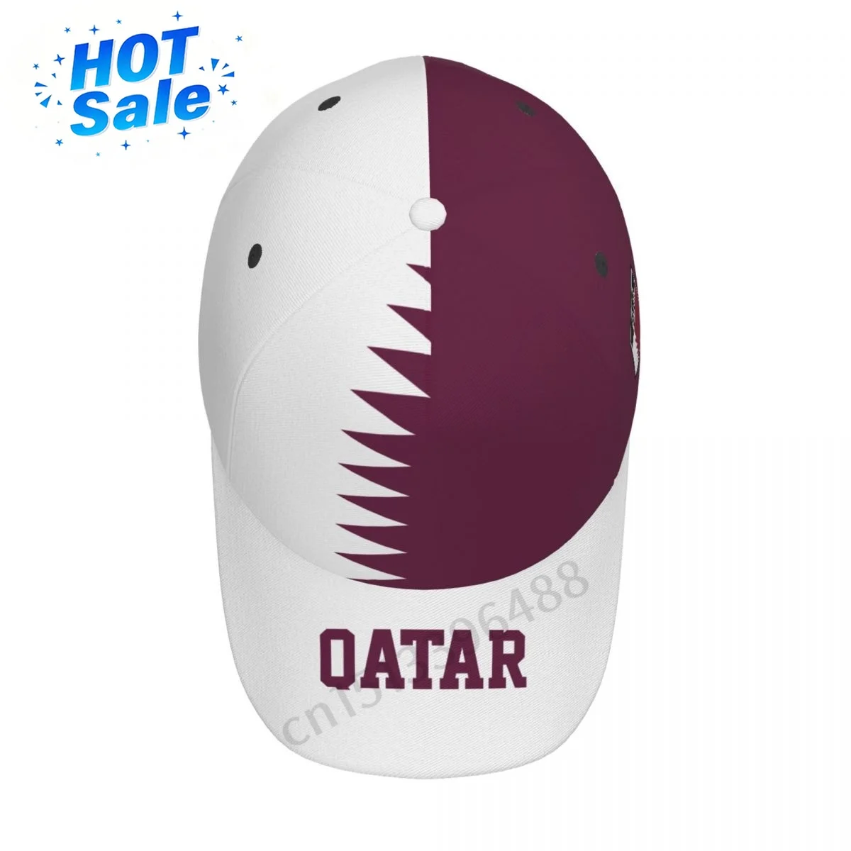 قبعات مخصصة بتصميم علم قطر 202 - مراجعة 3D Printing Qatar وسعره