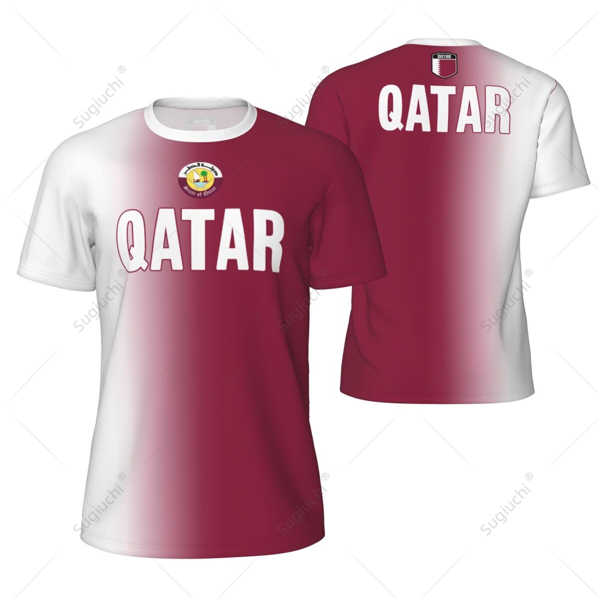 تي شيرت شبكي رياضي بعلم قطر لل - مراجعة 3D Printing Qatar وسعره