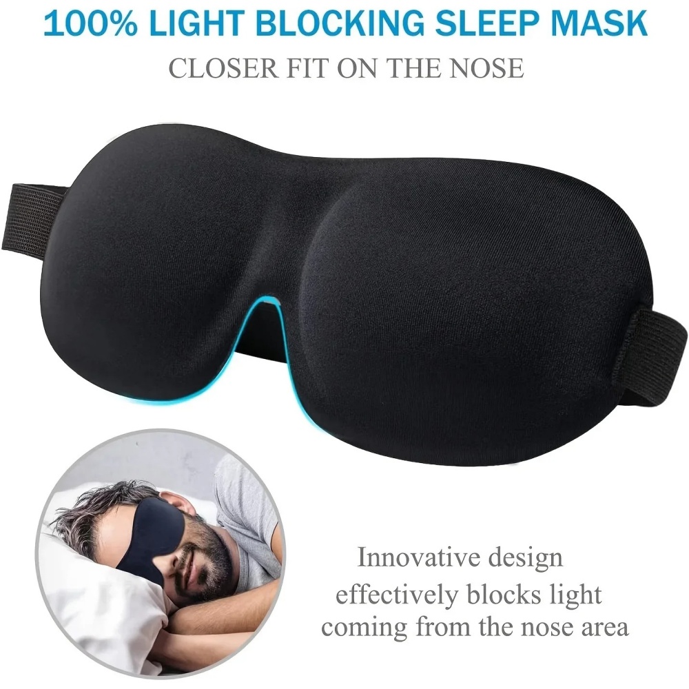 قناع نوم ثلاثي الأبعاد، غطاء ع - مراجعة 3D Printing Mask وسعره