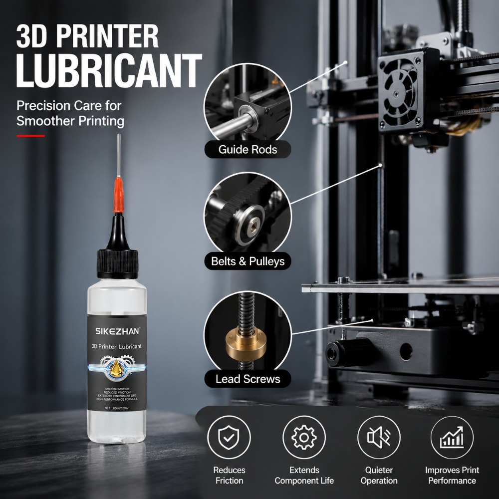 شحم تشحيم لقضبان التروس لطابعا - مراجعة 3D Printing Guide وسعره